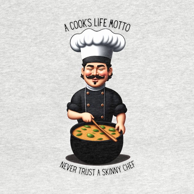 Funny Chef Sayings A cooks life motto by amithachapa